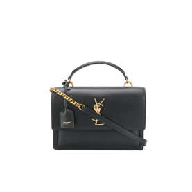 SAINT LAURENT 생로랑 선셋백 25CM 금장