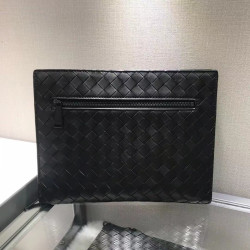 BOTTEGA VENETA 보테가베네타 클러치 은장,블랙