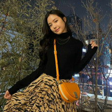 [에이핑크 손나은] FENDI 펜디 문라이트 숄더백