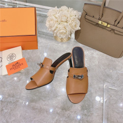 HERMES 에르메스 여성용 뮬 샌들 (힐높이6.5CM) H30020 4COLOR