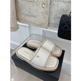 CHANEL 샤넬 여성용 슬리퍼 C64100