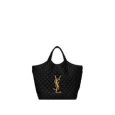 SAINT LAURENT 생로랑 퀼팅 맥시 쇼핑백 토트백 698651