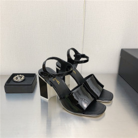 CHANEL 샤넬 여성용 샌들 (굽높이7.5CM)(2색상) C90099