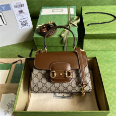 GUCCI 구찌 홀스빗 1955 익스클루시브 탑 핸들백 703848