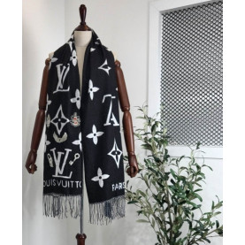 LOUIS VUITTON 루이비통 모노그램 자수 머플러