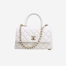 CHANEL 샤넬 코코핸들 캐비어 스몰 23CM AS92990
