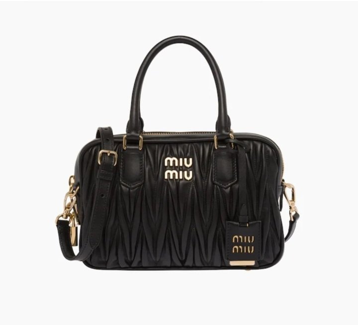 MIUMIU 미우미우 마테라세 나파 탑 핸들백