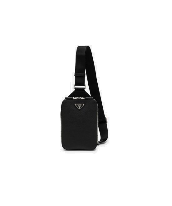 37위 PRADA  프라다 사피아노 로고 크로스백 힙색 2VZ106