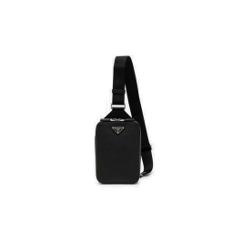 37위 PRADA  프라다 사피아노 로고 크로스백 힙색 2VZ106