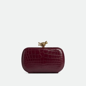 BOTTEGA VENETA 보테가 베네타 여성 레드 파우치