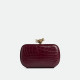 BOTTEGA VENETA 보테가 베네타 여성 레드 파우치