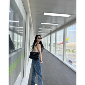 [러블리즈 이미주] SAINT LAURENT 생로랑 나파 퀼팅 푸퍼 스몰백