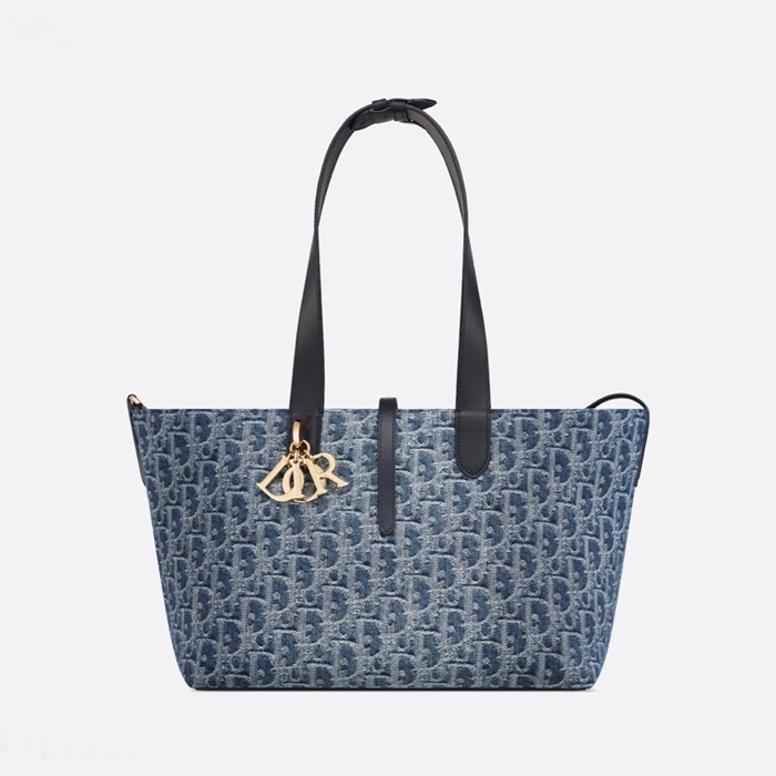 DIOR 디올 여성 데님 뚜주흐 백 M2821