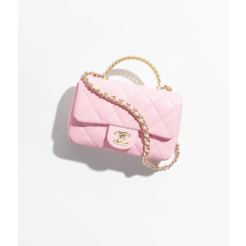 CHANEL 샤넬 여성 24s 미니 탑핸들