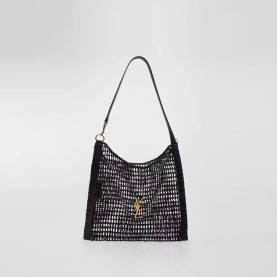 SAINT LAURENT 생로랑 여성 라피아 옥살리스 백