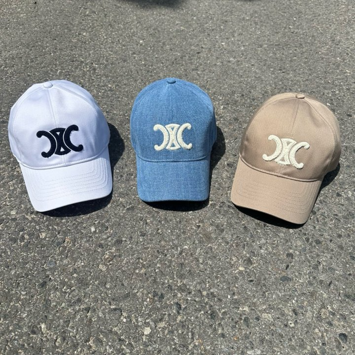 CELINE 셀린느 트리오페 빅로고 볼캡