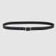 SAINT LAURENT 생로랑 리버서블 송아지 가죽 벨트 656062 (30mm) 2COLOR