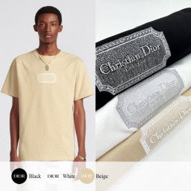 ●9월 판매 5위● DIOR 디올 콘트라스트 자수 티셔츠