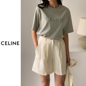 ●9월 판매 3위● CELINE 셀린느 매트 레터링 반팔티 5COLOR