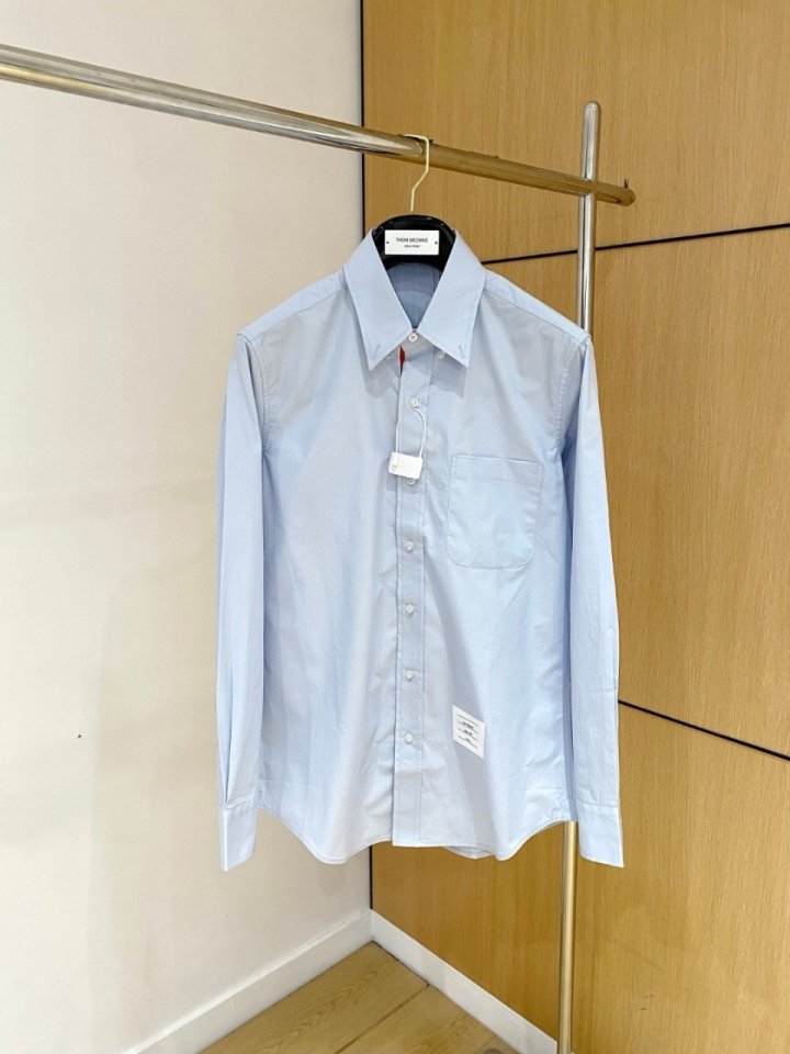 ●9월 판매 16위● THOM BROWNE 톰브라운 넥 라인 3선 P.T 셔츠 3COLOR