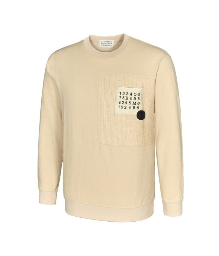 MAISON MARGIELA 메종마르지엘라 니트콤비 맨투맨 2COLOR