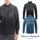 MAISON MARGIELA 메종마르지엘라 스티치 데님 셔츠