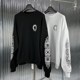 CHROME HEARTS 크롬하츠 스트롤 로고 맨투맨