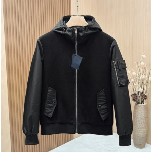 PRADA 프라다 패치 후드집업 자켓