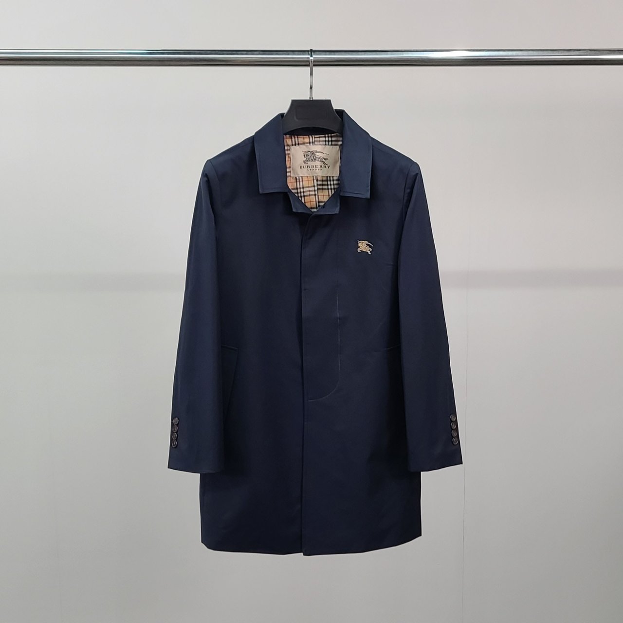 BURBERRY 버버리 기사자수 트렌치 코트 2COLOR