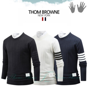 THOM BROWNE 톰브라운 캐시미어 골지 니트