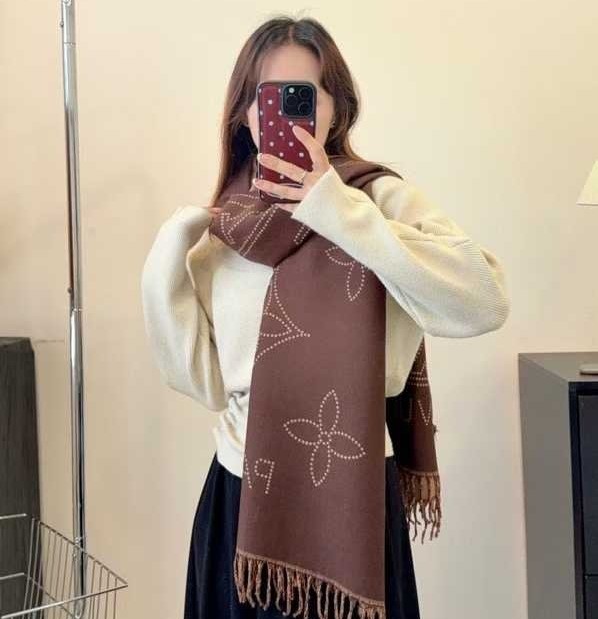 LOUIS VUITTON 루이비통 캐시미어 숄 머플러