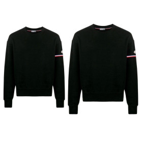 MONCLER 몽클레어 삼선 암밴딩 맨투맨