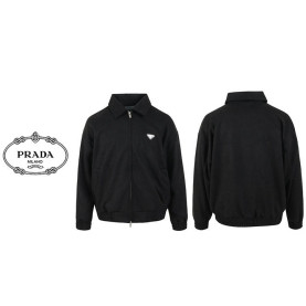 PRADA 프라다 오버핏 블루종 자켓