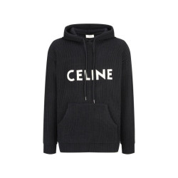 CELINE 셀린느 립드 오버사이즈 후드 스웨터 2COLOR