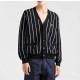 PRADA 프라다 스트라이프 가디건