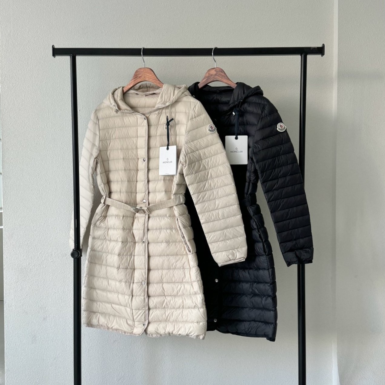 MONCLER 몽클레어 구스 미드 롱 패딩 2COLOR