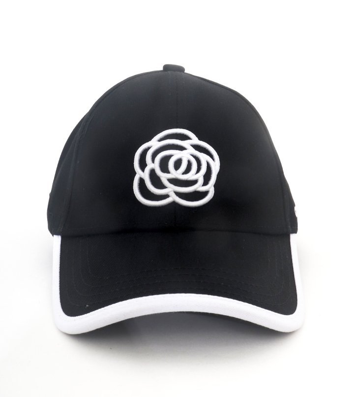 CHANEL 샤넬 플라워자수 볼캡
