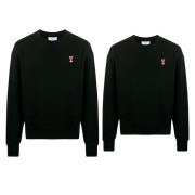 AMI 아미 체인 스몰패치 맨투맨