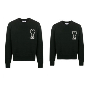 AMI 아미 보플 빅패치 맨투맨