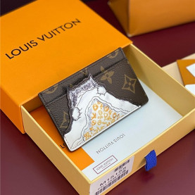 LOUIS VUITTON 루이비통 캣 냅 카드/명함지갑 M15155