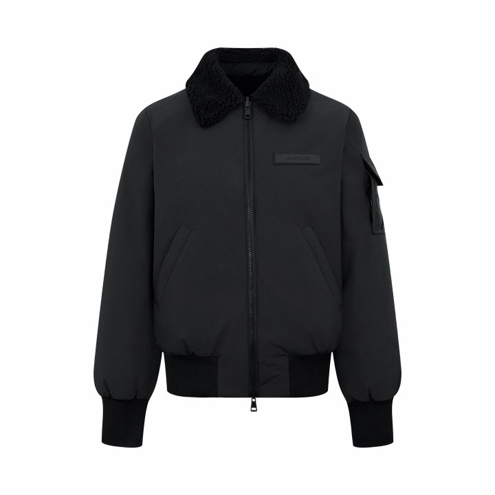 MONCLER 몽클레어 몰레브리에 리버시블 테디 에비에이터 자켓