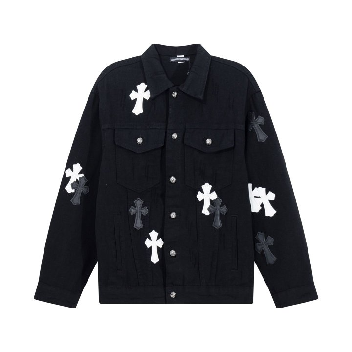 CHROME HEARTS 크롬하츠  멀티 크로스 데님 자켓 3COLOR