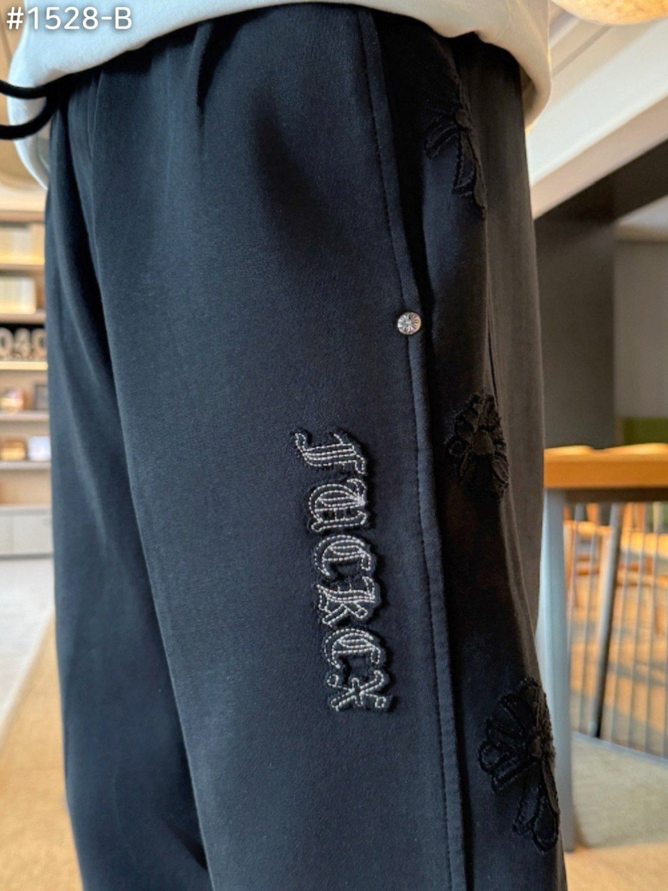 CHROME HEARTS 크롬하츠  코튼 빈티지 워싱 스웻 팬츠 2COLOR