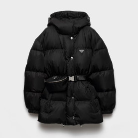 PRADA 프라다 리나일론 다운 자켓