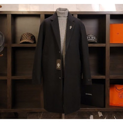 CHROME HEARTS 크롬하츠 크로스 메탈스터드 일라이 롱코트