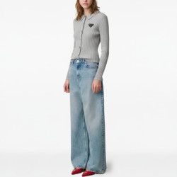 PRADA 프라다 카라 가디건 3COLOR