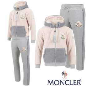 MONCLER 몽클레어 배색 양털 셋업 2COLOR