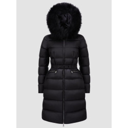 MONCLER 몽클레어 866 보에딕 구스다운(블랙 폭스퍼) 롱패딩