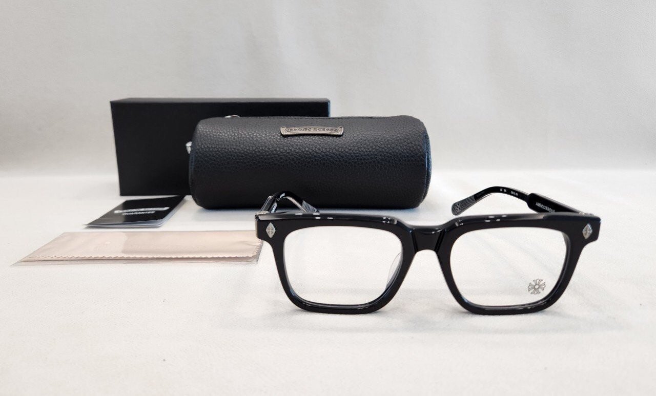 CHROME HEARTS 크롬하츠 앰비딕스트러스 블랙 안경테