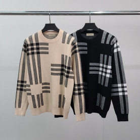 BURBERRY 버버리 노바체크 울 니트